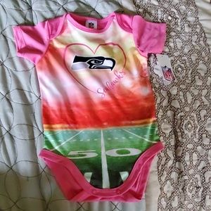 Baby Seahawks onesie